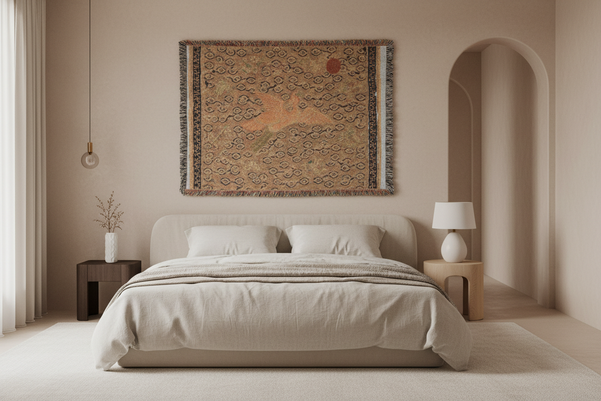 Rank Badge (Buzi) VI Tapestry Blanket