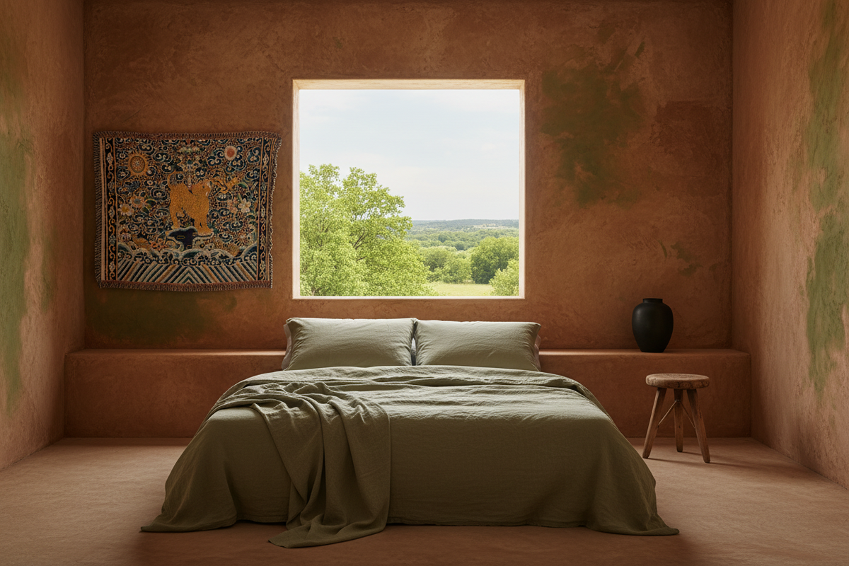 Rank Badge with Tiger Tapestry Blanket