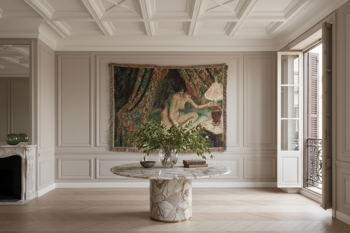 Retiring — Degas Tapestry Blanket