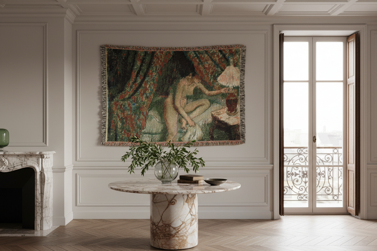 Retiring — Degas Tapestry Blanket