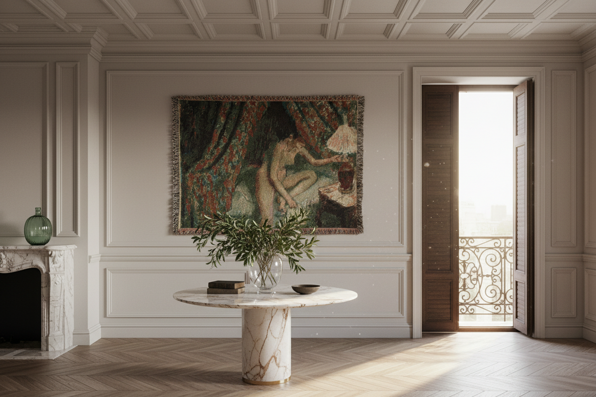Retiring — Degas Tapestry Blanket