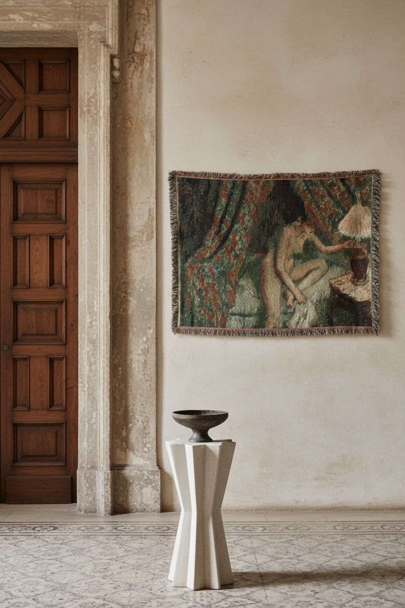 Retiring — Degas Tapestry Blanket