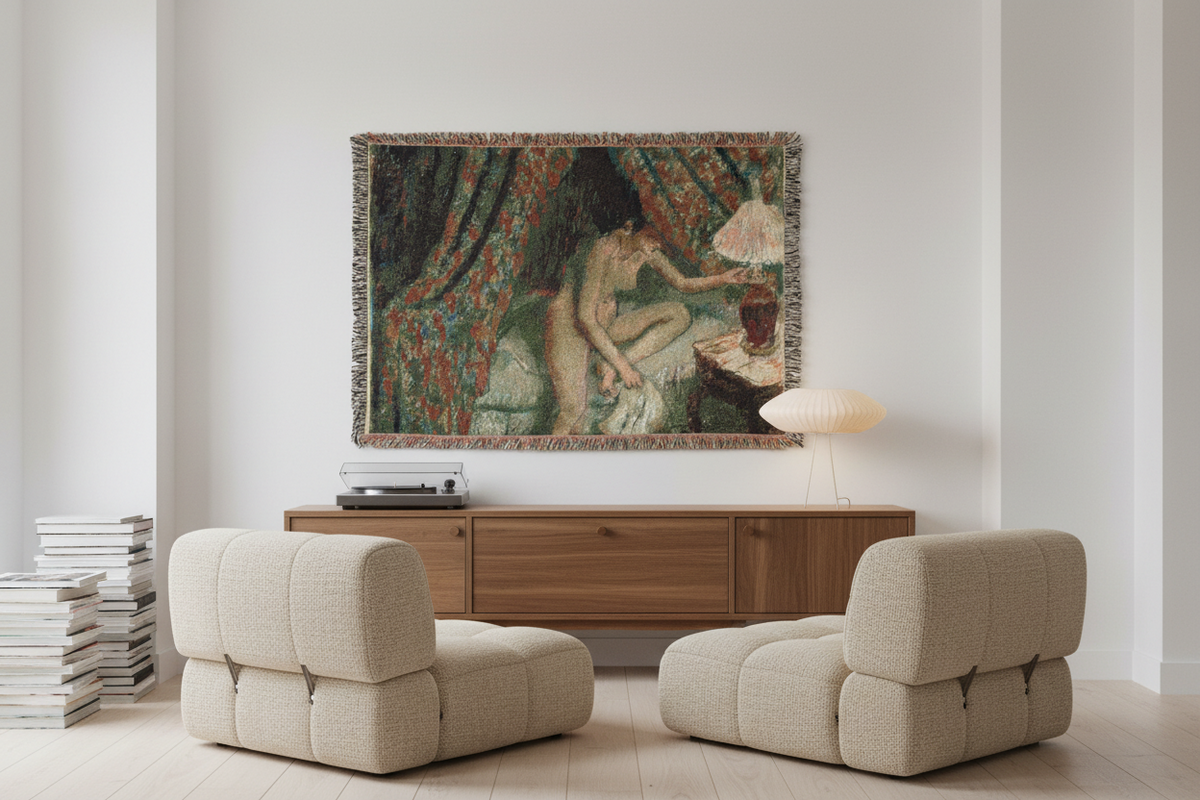 Retiring — Degas Tapestry Blanket