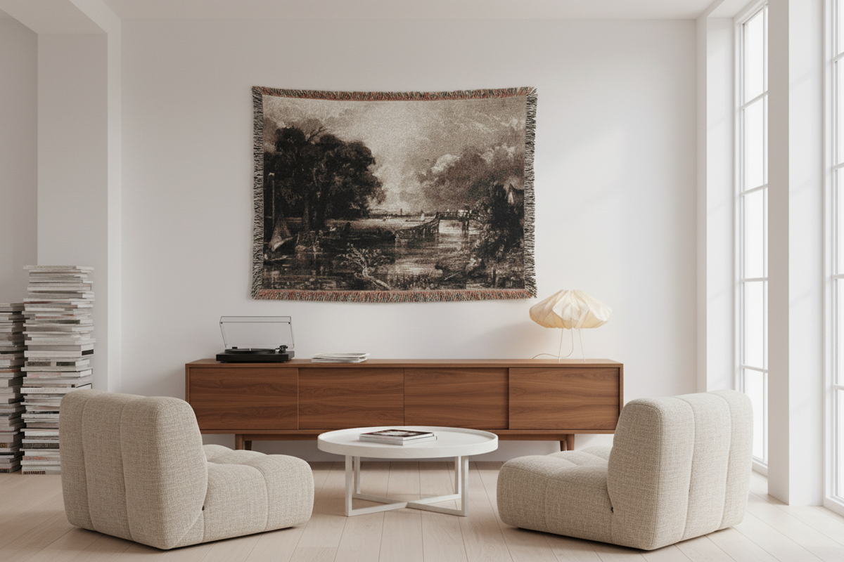 River Stour, Suffolk — Lucas Tapestry Blanket