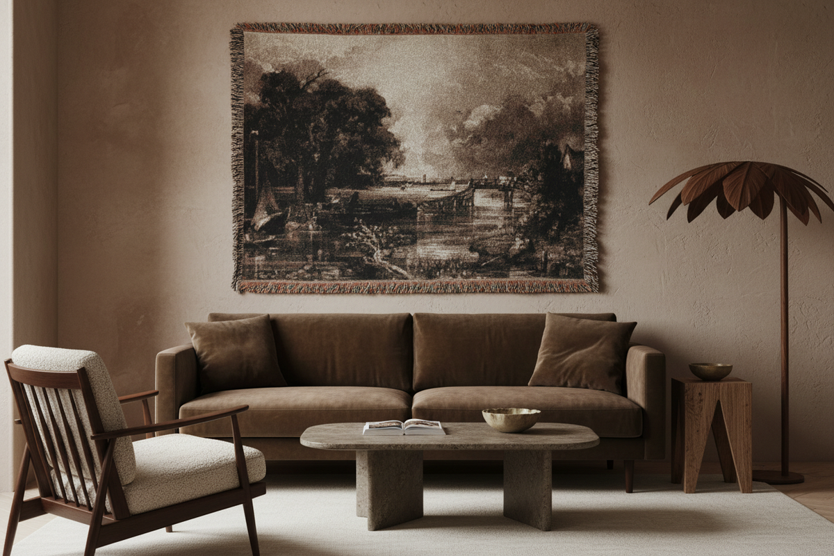 River Stour, Suffolk — Lucas Tapestry Blanket