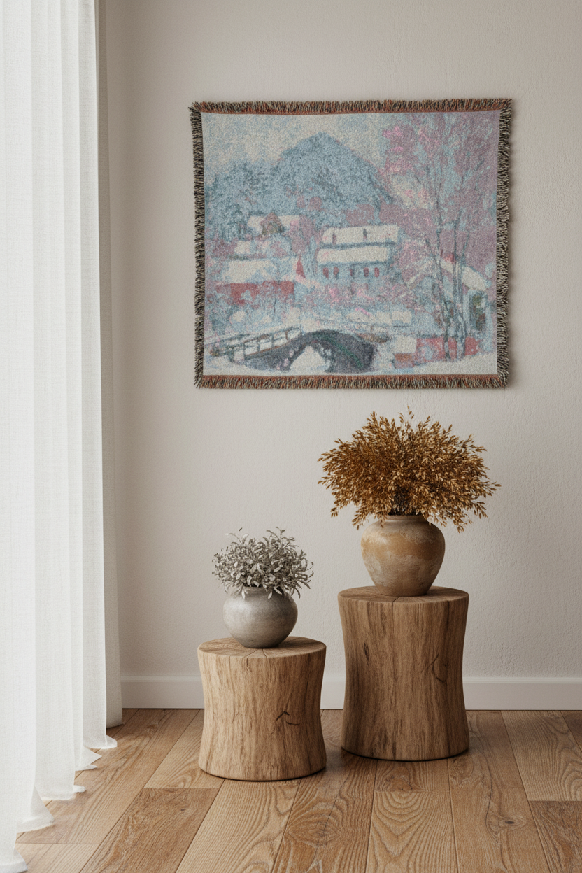 Sandvika, Norway — Monet Tapestry Blanket