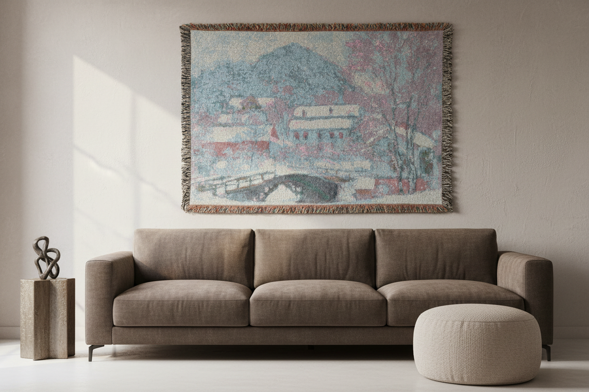 Sandvika, Norway — Monet Tapestry Blanket