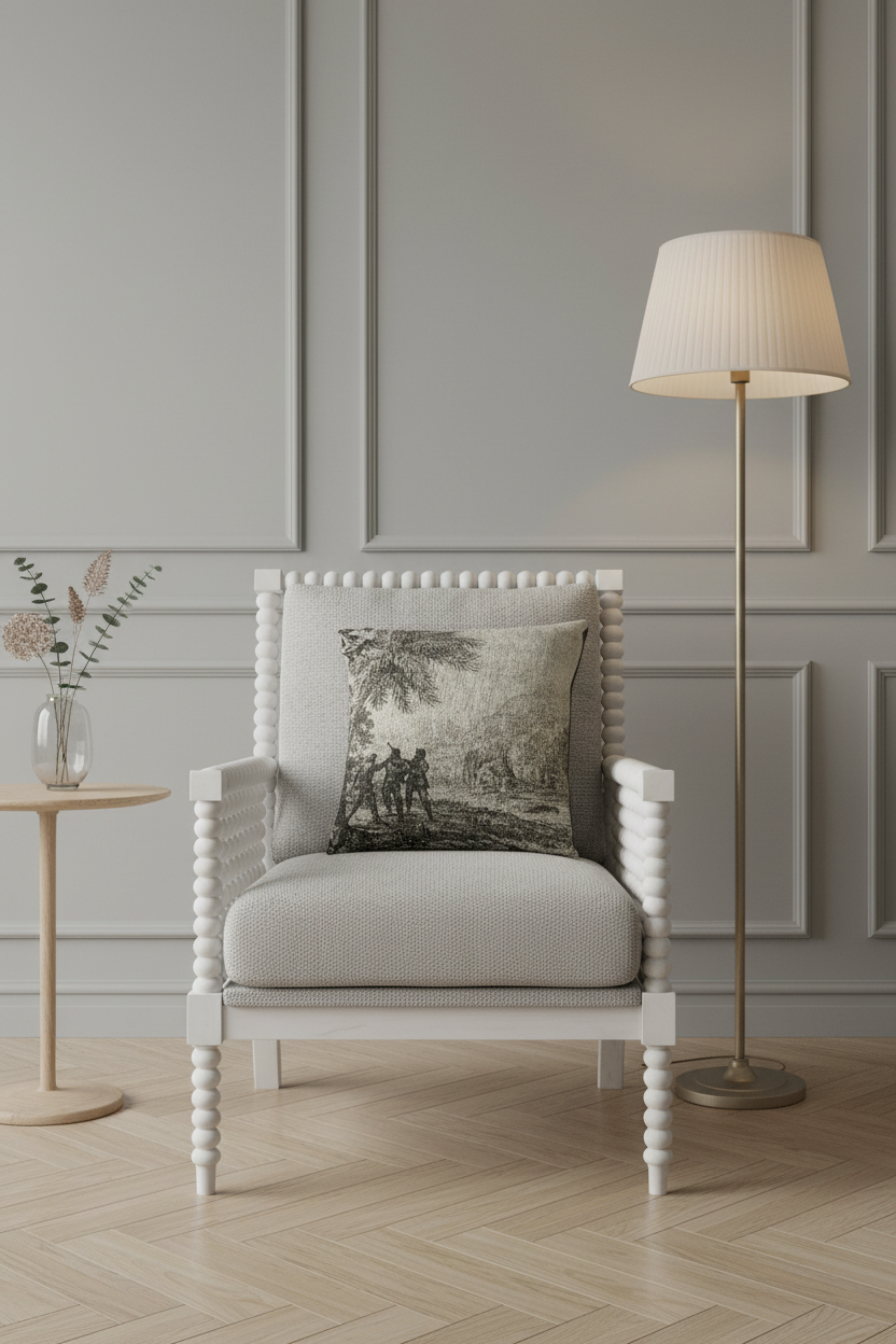 Scene of Brigands — Lorrain Pillow