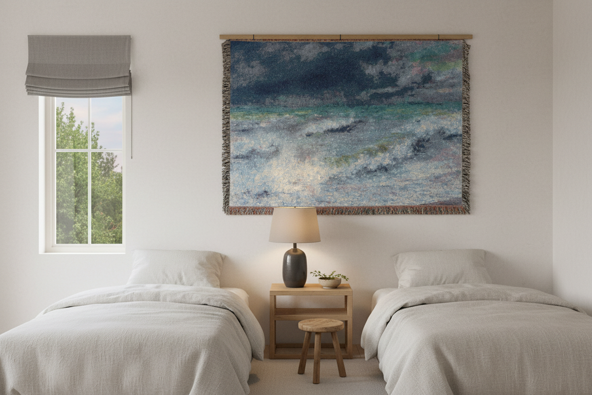 Seascape — Renoir Tapestry Blanket