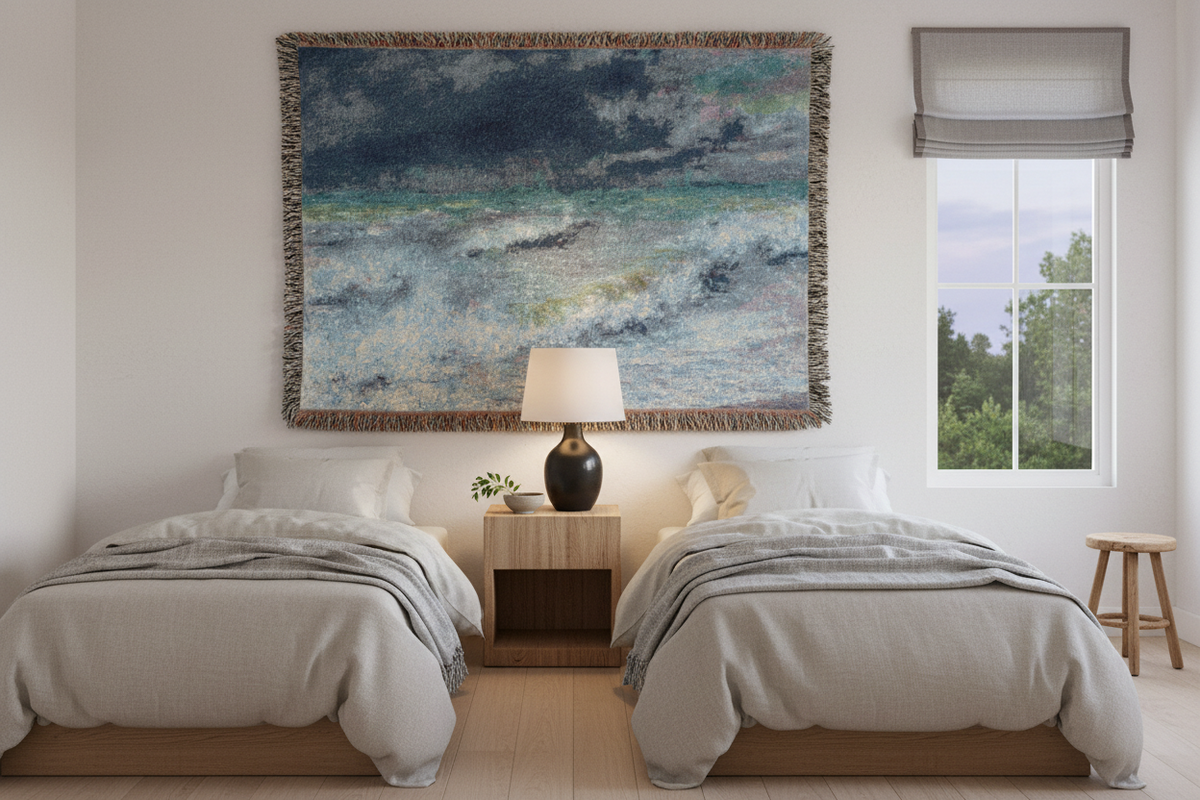Seascape — Renoir Tapestry Blanket