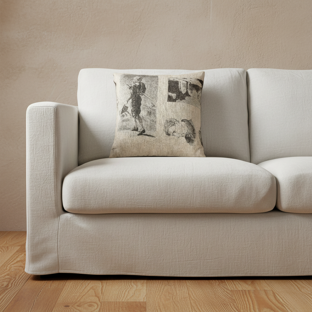 Sheet of Sketches — Delacroix Pillow