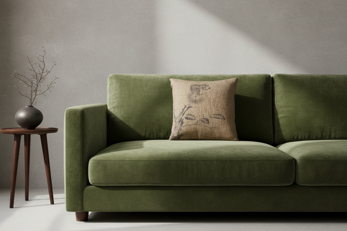 Squirrels on the Chestnut Tree Pillow