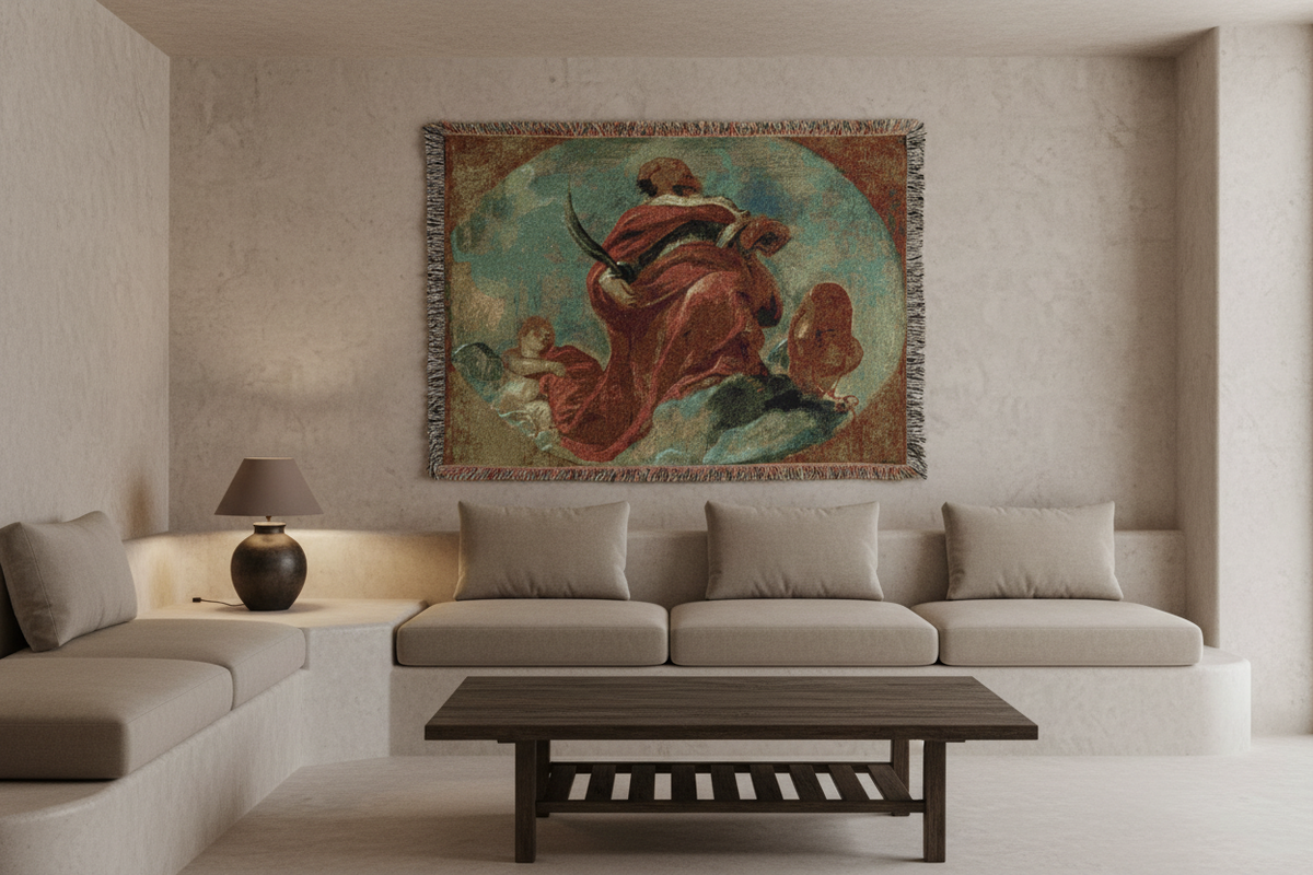 St. Albert of Louvain — Rubens Tapestry Blanket