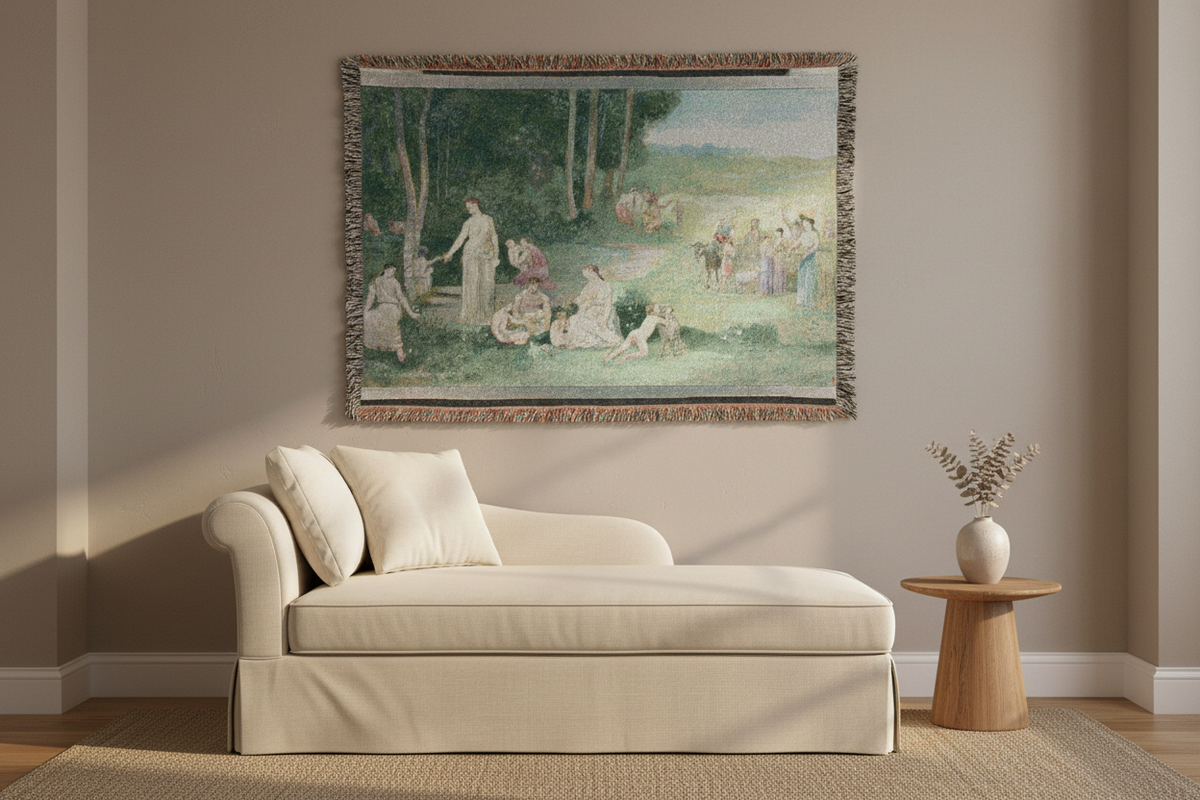 Summer — De Chavannes Tapestry Blanket