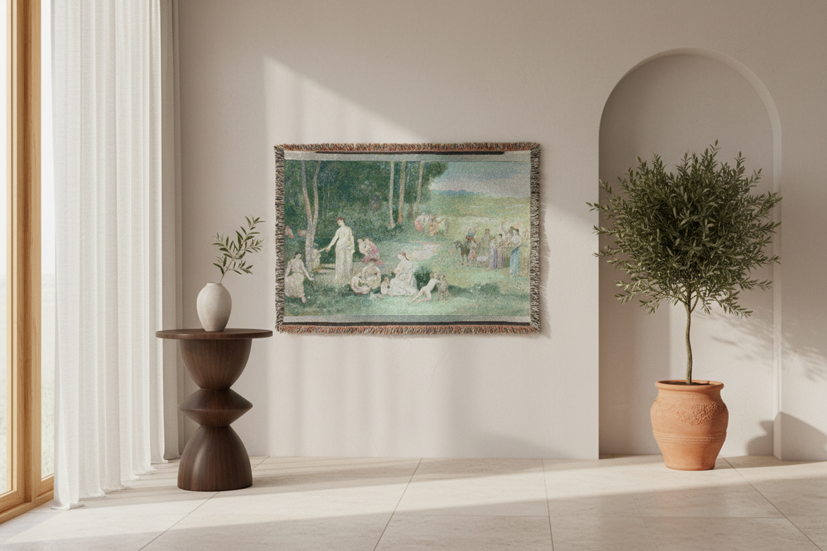 Summer — De Chavannes Tapestry Blanket