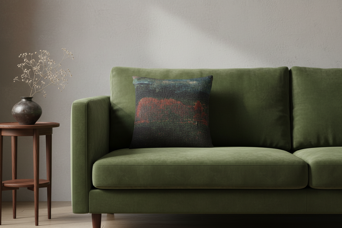 Sunlit Valley — Inness Pillow