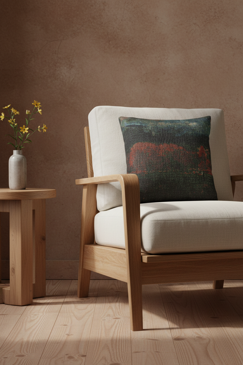 Sunlit Valley — Inness Pillow