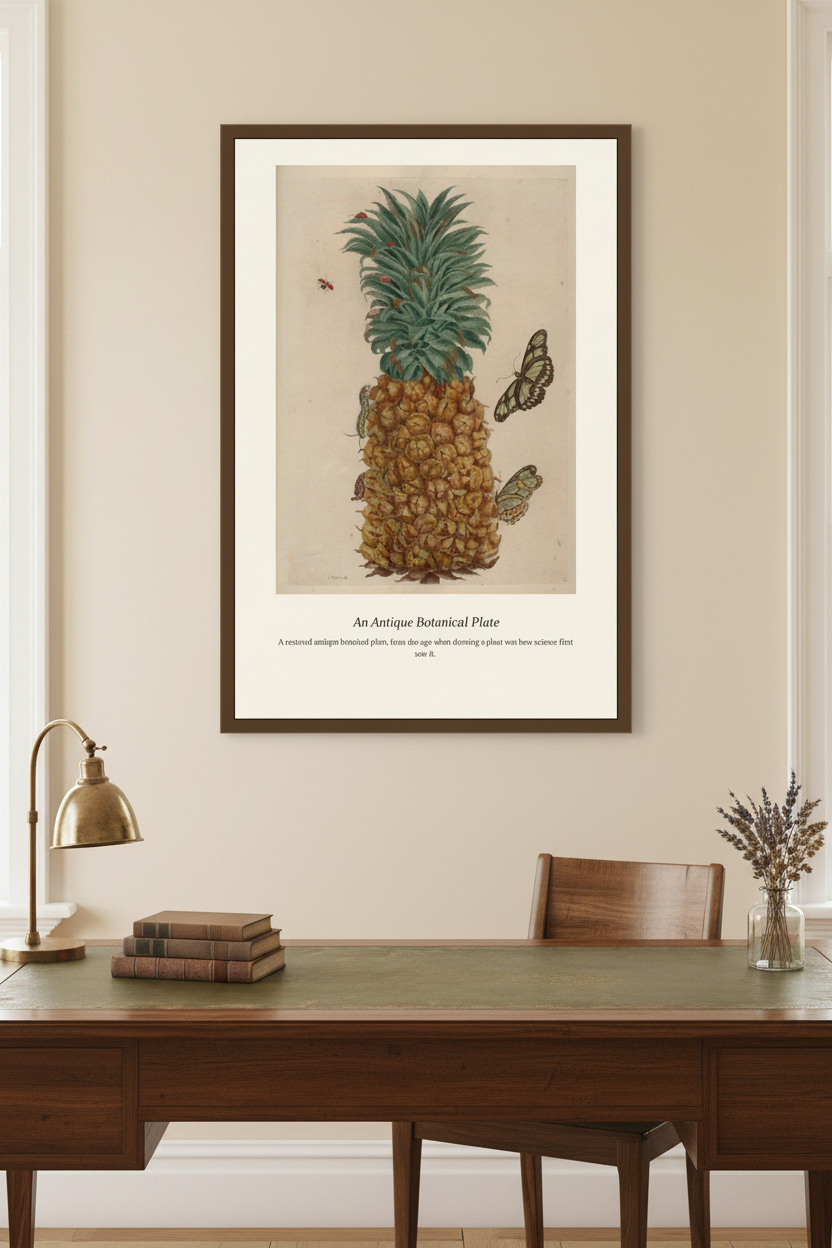 Surinam Insects and Plants (15) — Antique Botanical Print