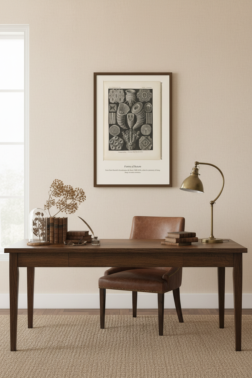 Tetracoralla — Antique Art Print