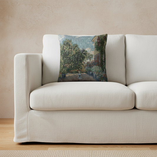 The Artist's House at Argenteuil — Monet Pillow