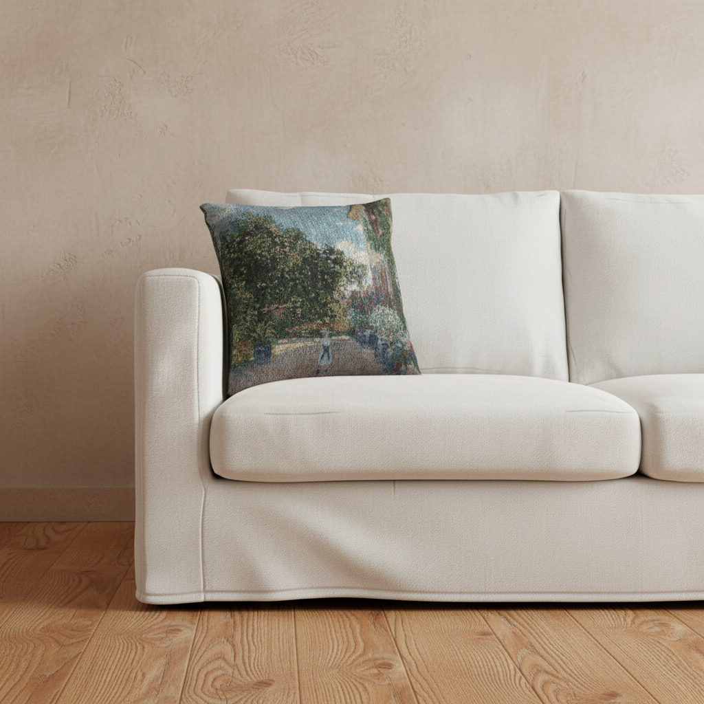 The Artist's House at Argenteuil — Monet Pillow