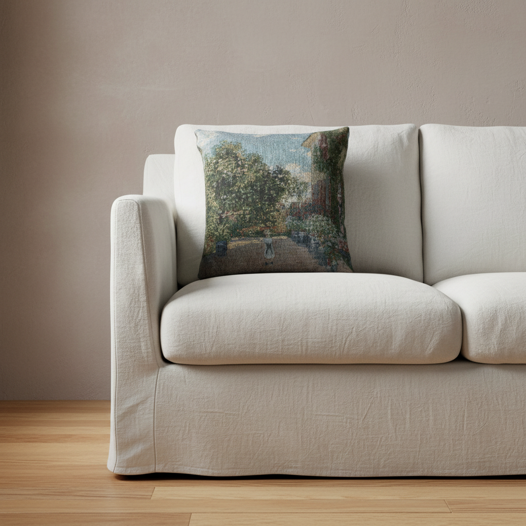 The Artist's House at Argenteuil — Monet Pillow
