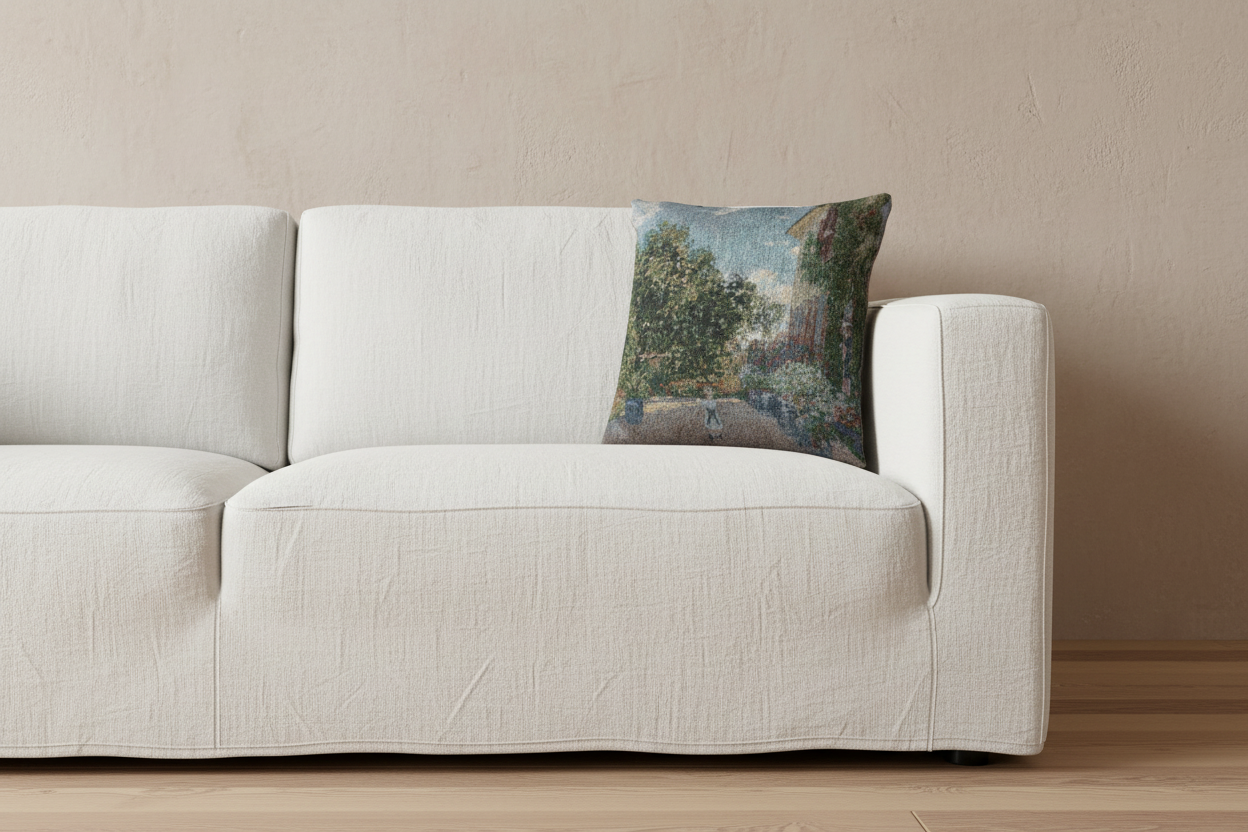 The Artist's House at Argenteuil — Monet Pillow