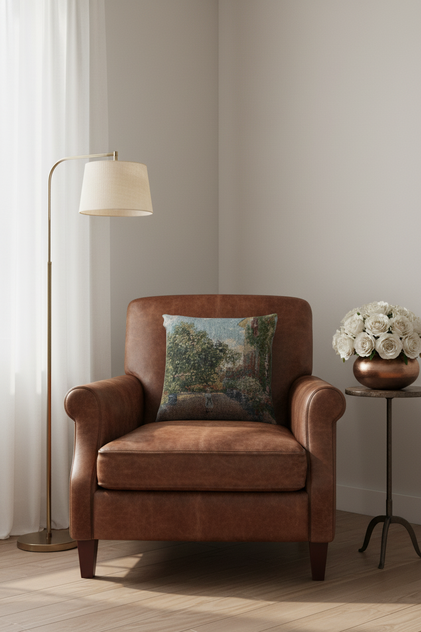 The Artist's House at Argenteuil — Monet Pillow