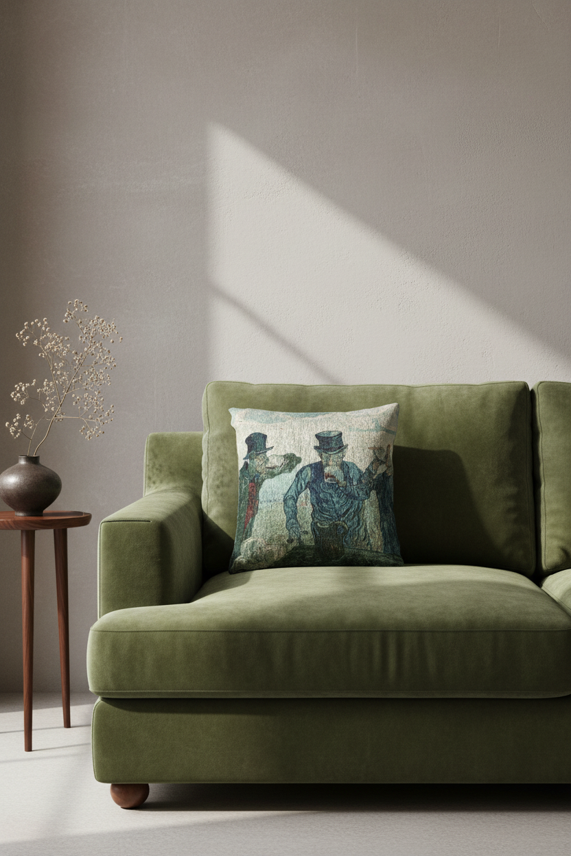 The Drinkers — Van Gogh Pillow