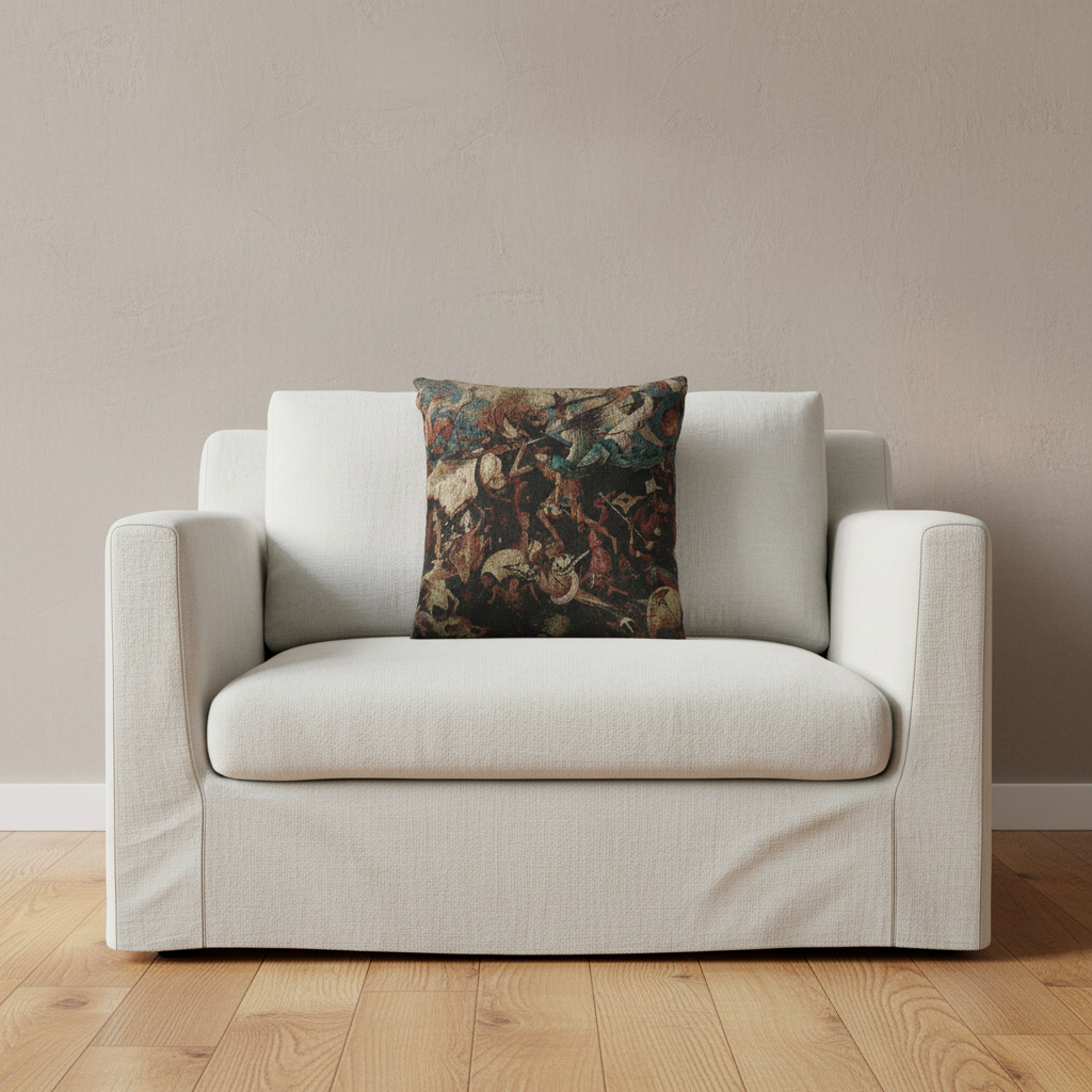 The Fall of the Rebel Angels — Bruegel Pillow