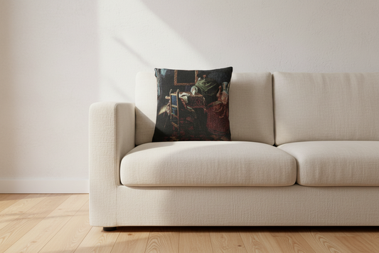The Glass of Wine — Vermeer Pillow