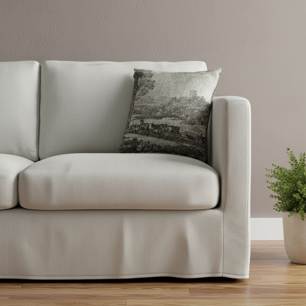The Herd Returning in Stormy Weather — Lorrain Pillow