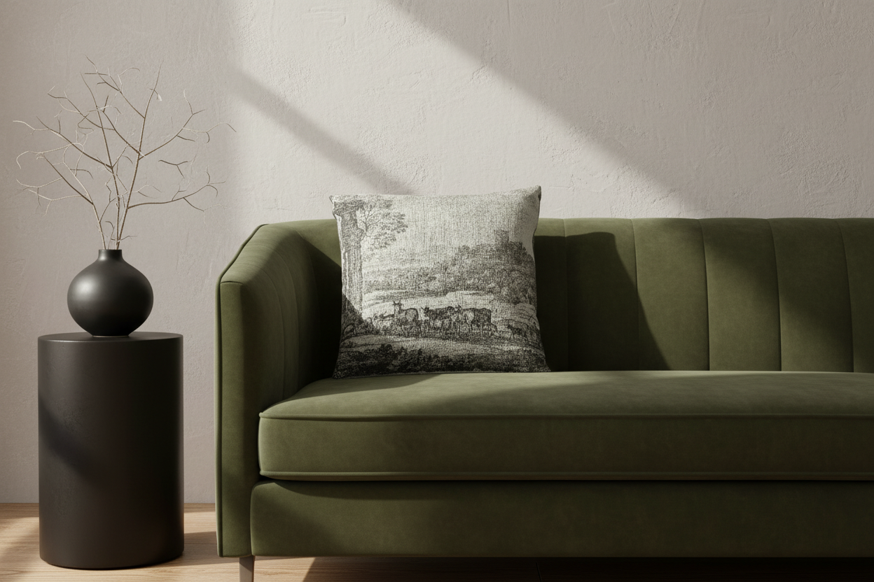 The Herd Returning in Stormy Weather — Lorrain Pillow