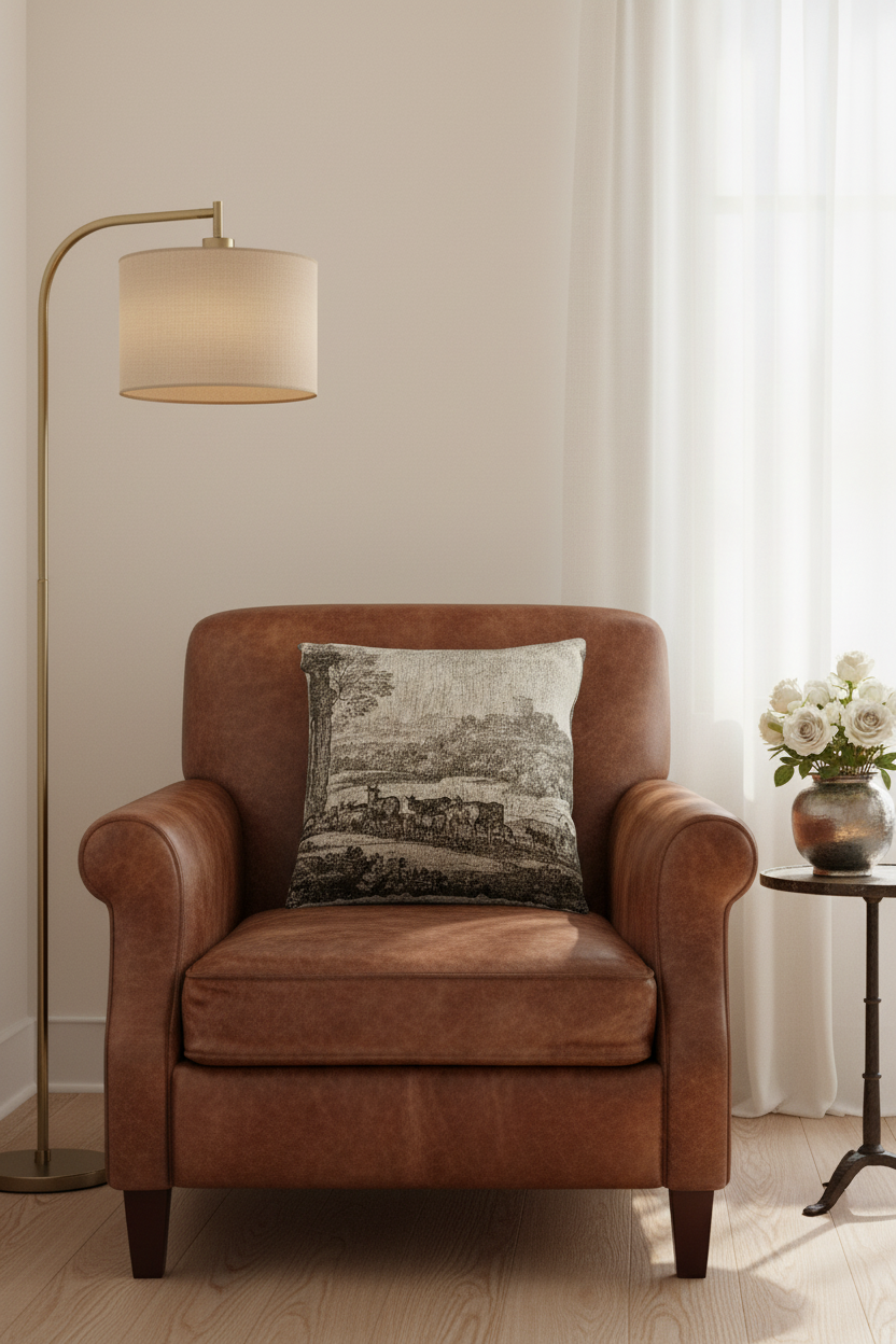 The Herd Returning in Stormy Weather — Lorrain Pillow