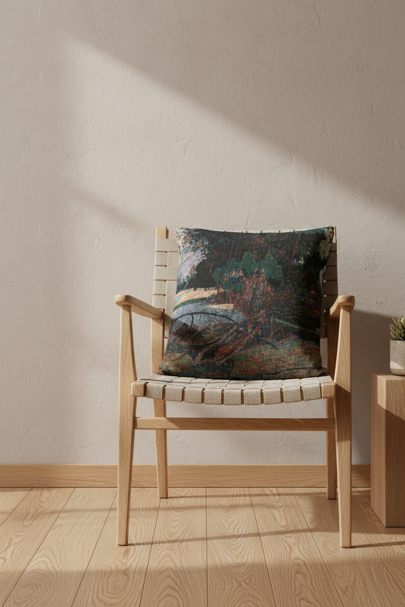 The Hibiscus Tree — Gauguin Pillow