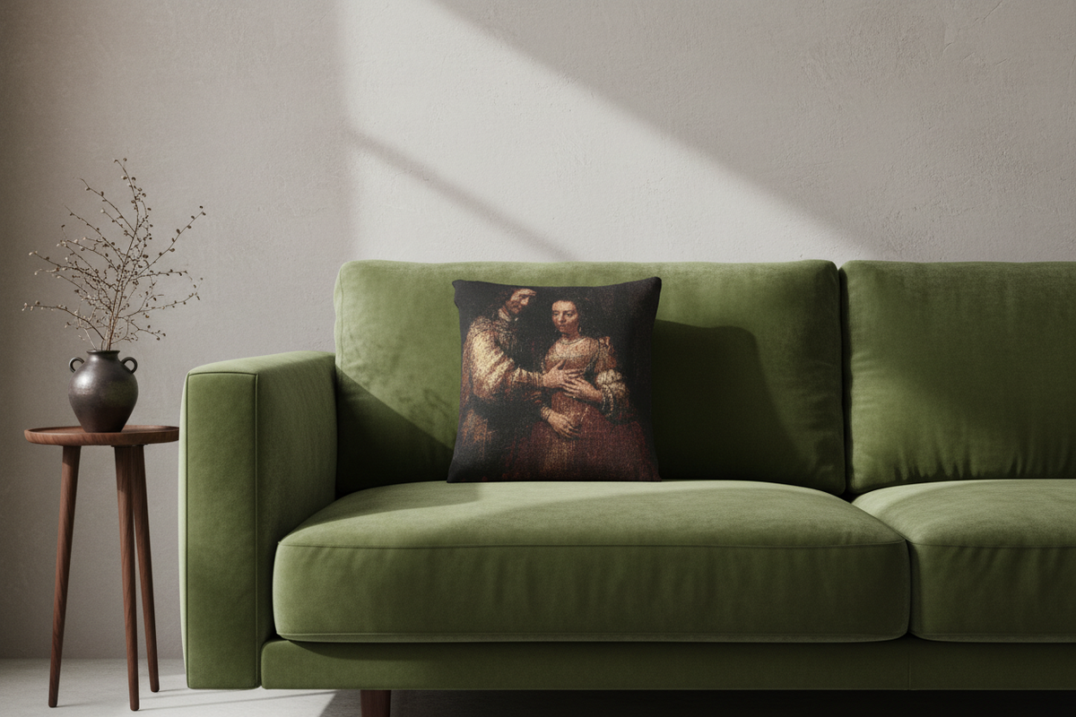 The Jewish Bride — Rembrandt Pillow