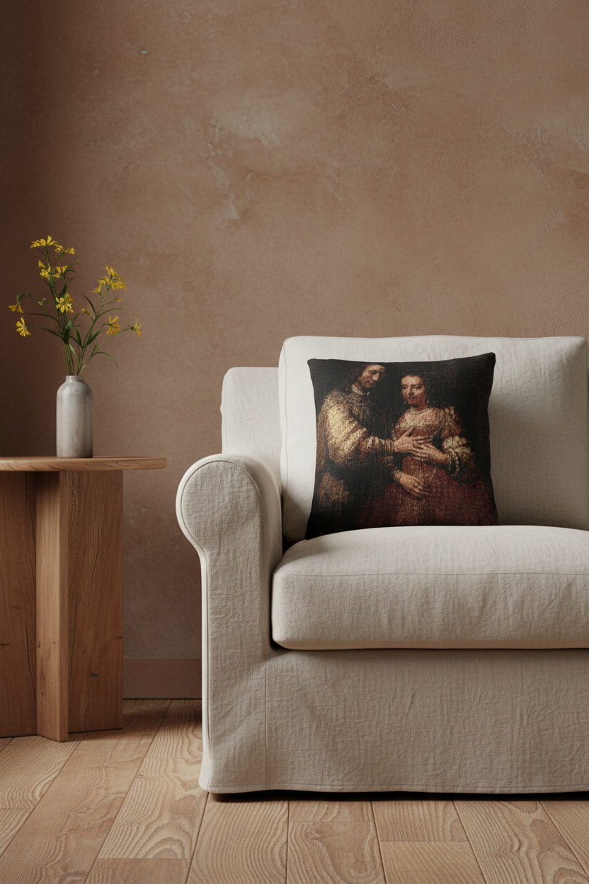 The Jewish Bride — Rembrandt Pillow