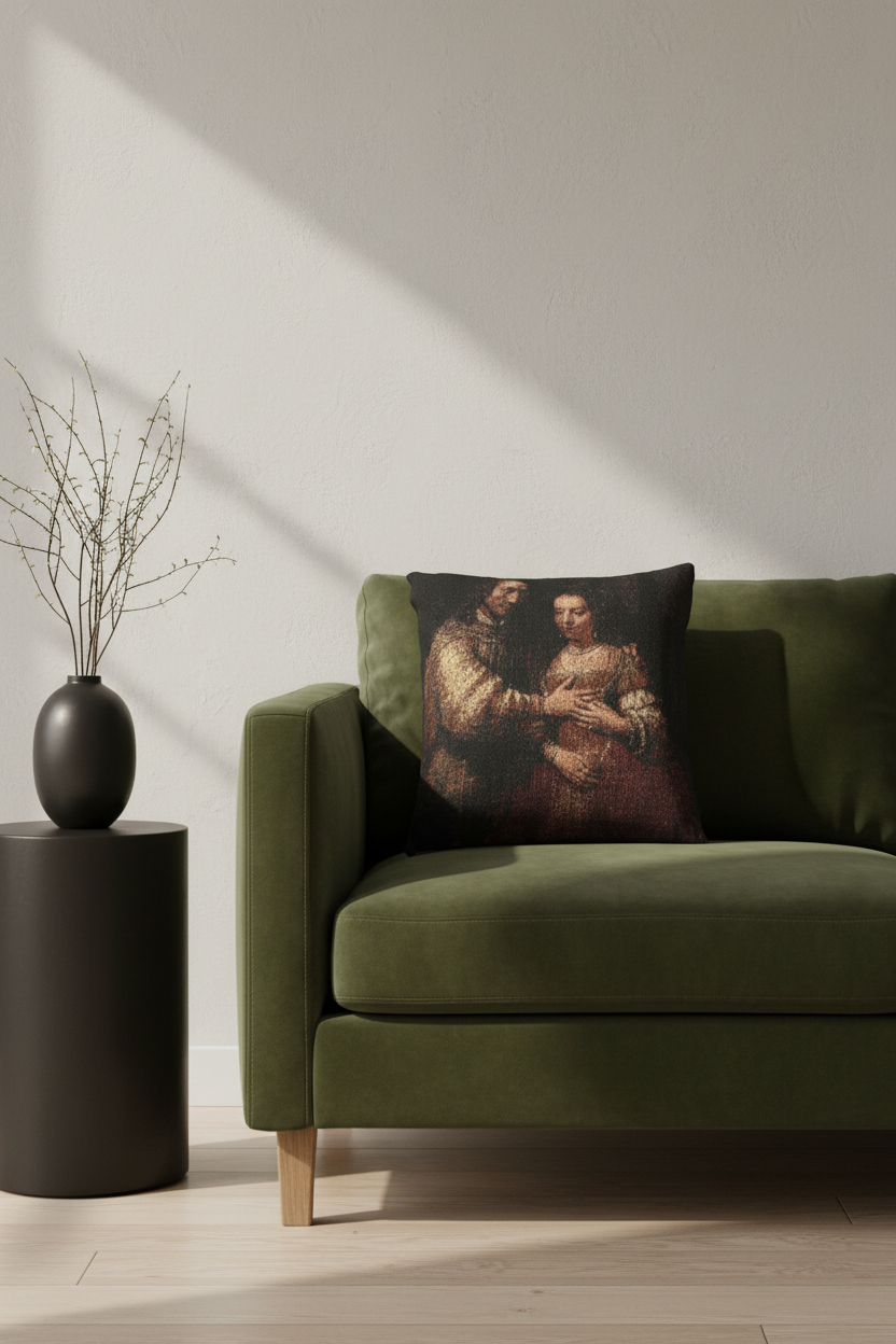 The Jewish Bride — Rembrandt Pillow