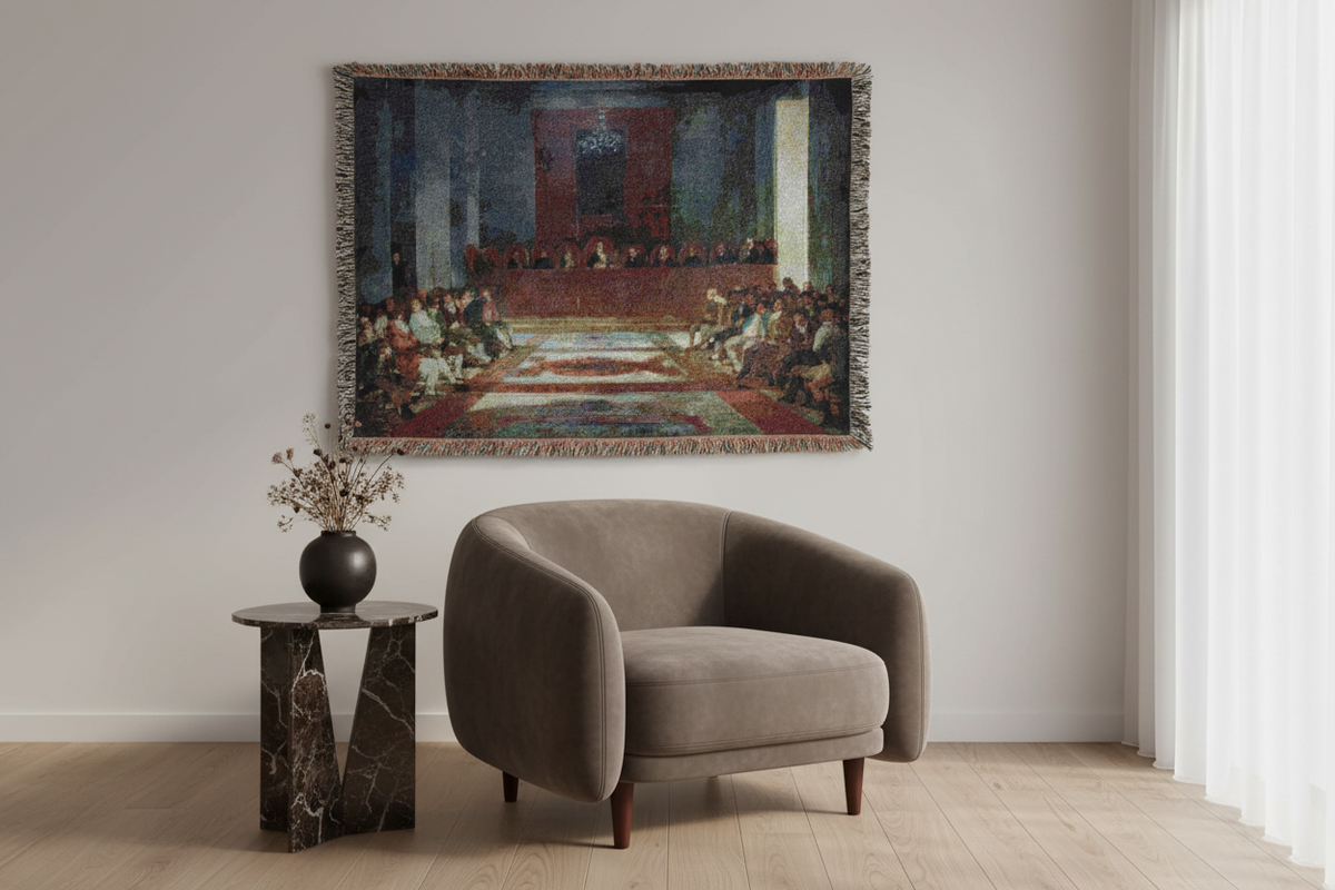The Junta of the Philippines — Goya Tapestry Blanket