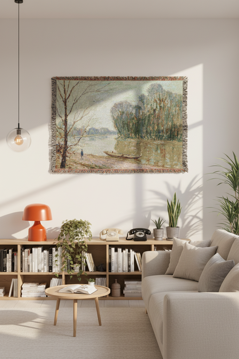 The Loire — Sisley Tapestry Blanket