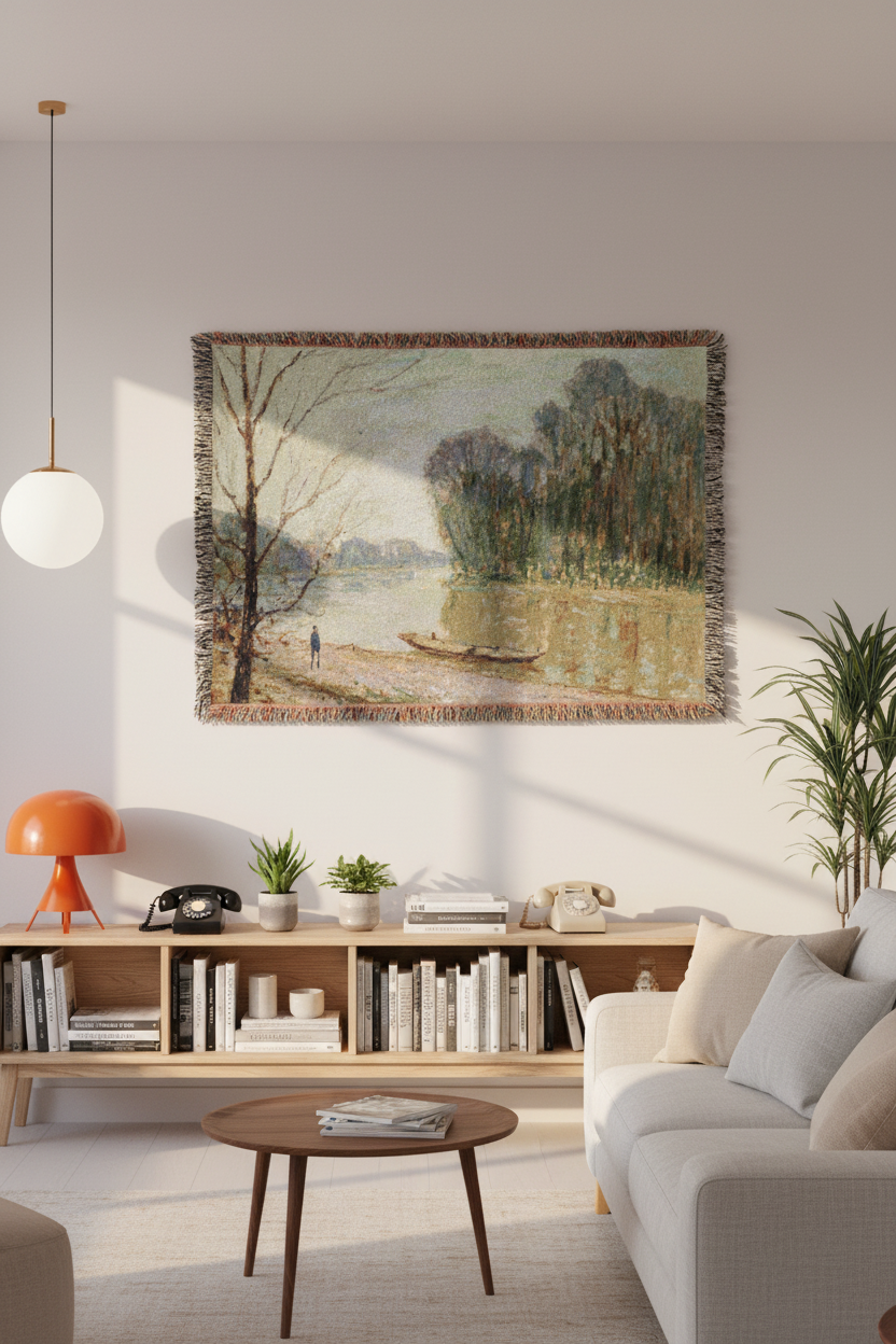 The Loire — Sisley Tapestry Blanket