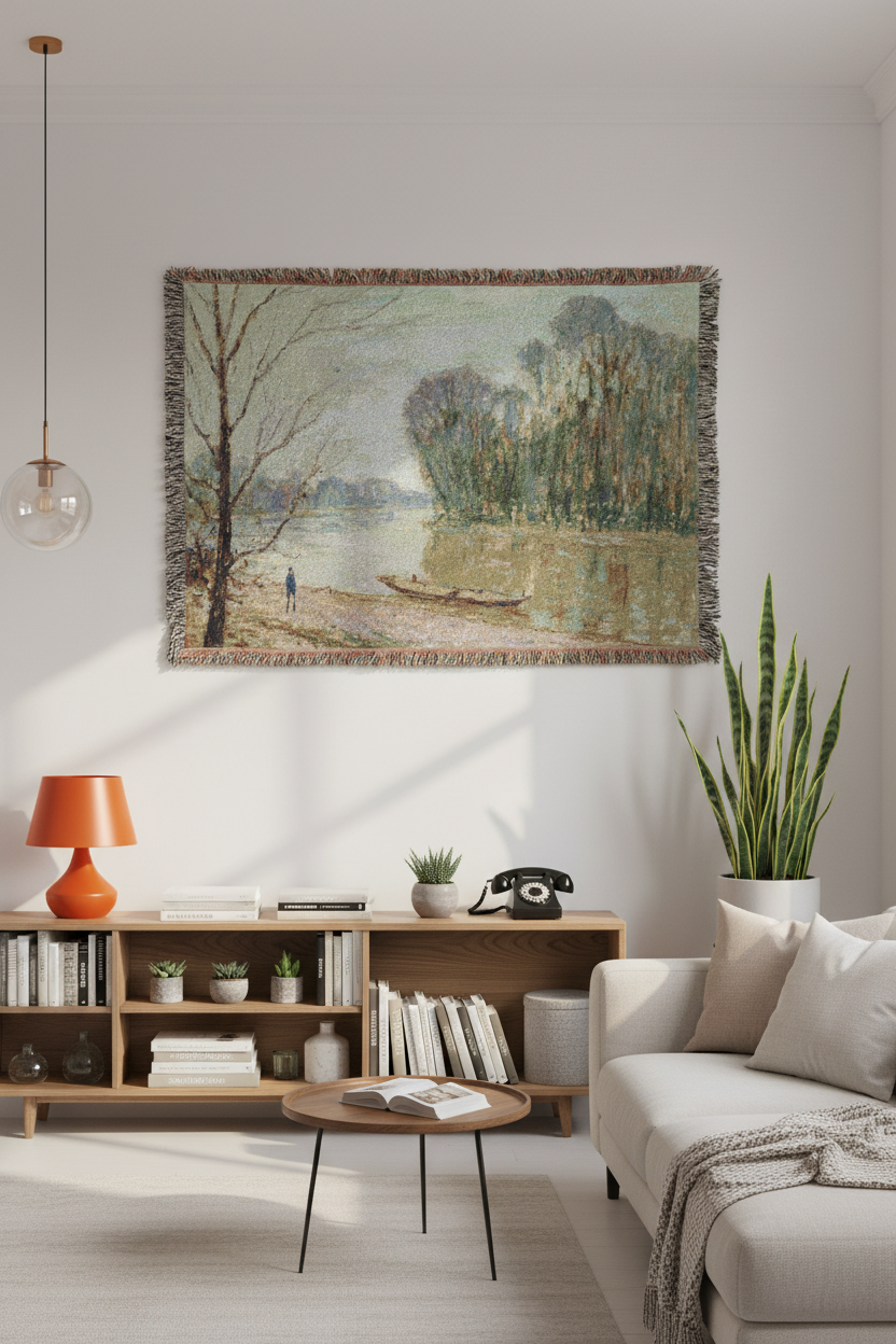 The Loire — Sisley Tapestry Blanket