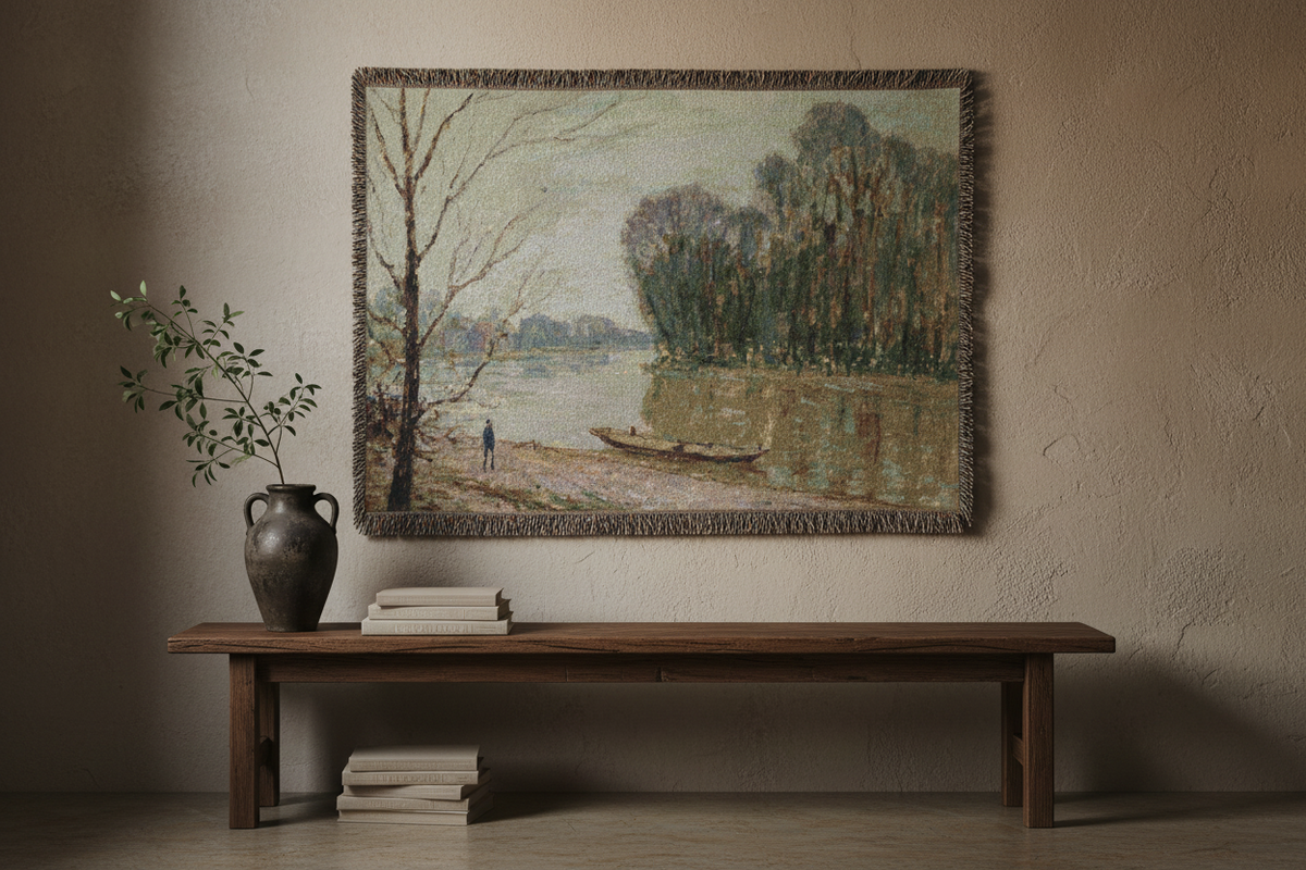 The Loire — Sisley Tapestry Blanket