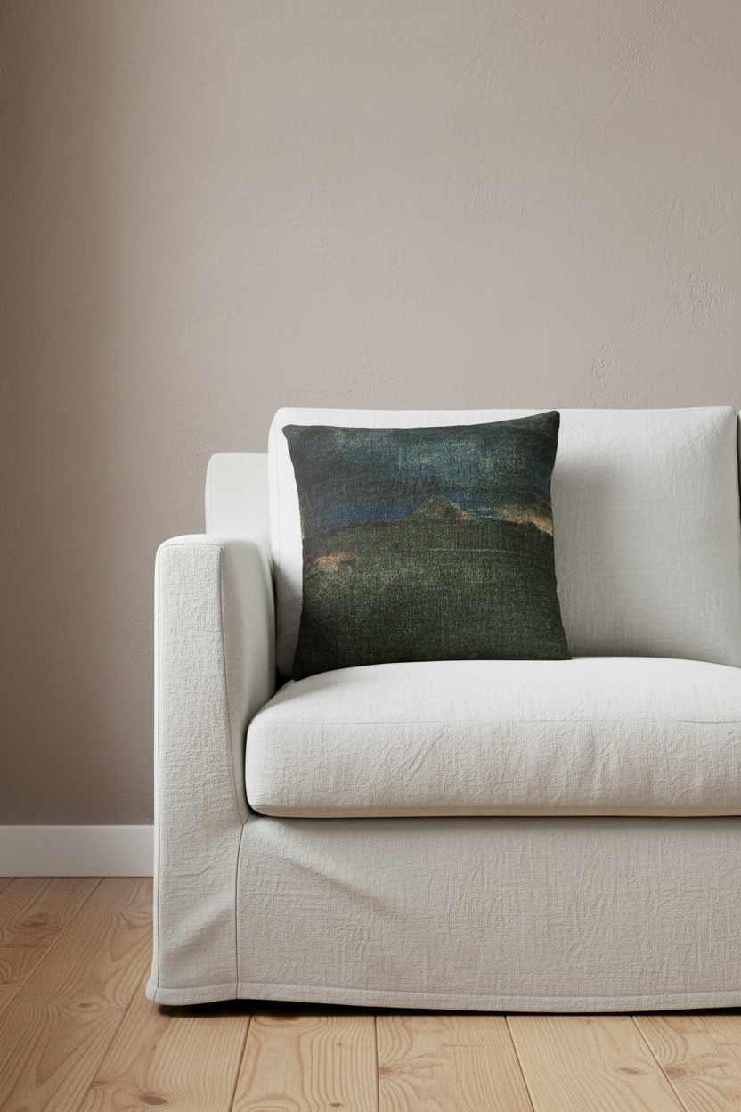The Lonely Farm, Nantucket — Inness Pillow