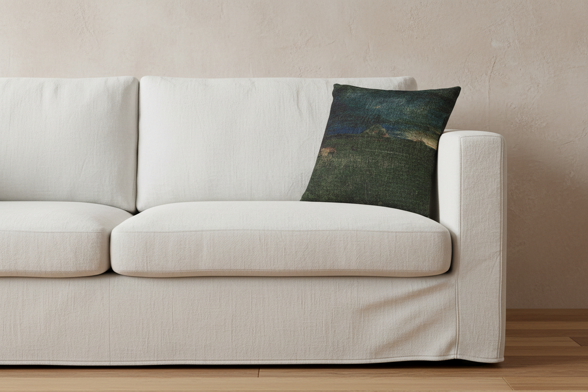 The Lonely Farm, Nantucket — Inness Pillow