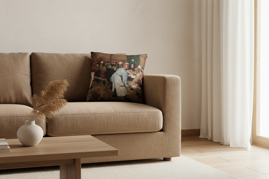 The Peasant Wedding — Bruegel Pillow
