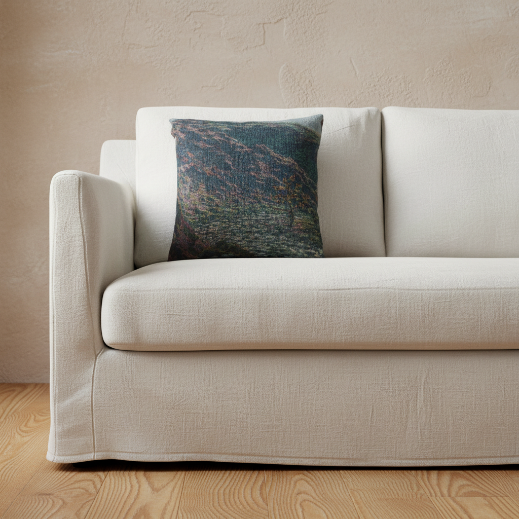 The Petite Creuse River — Monet Pillow
