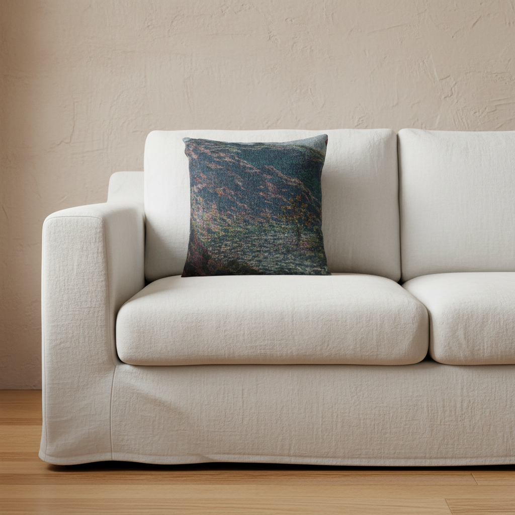 The Petite Creuse River — Monet Pillow