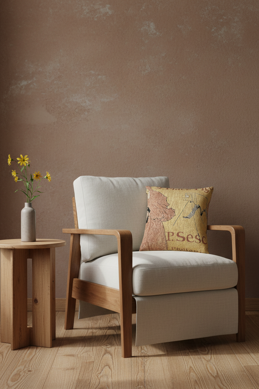 The Photographer Sescau — Toulouse-Lautrec Pillow