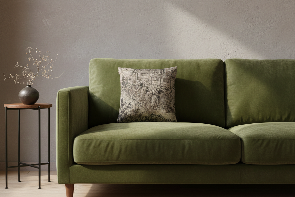 The Pine Retreat Tiger Hill Pillow